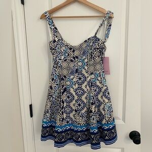 Avec Les filles new with tags Barcelona print dress size 8